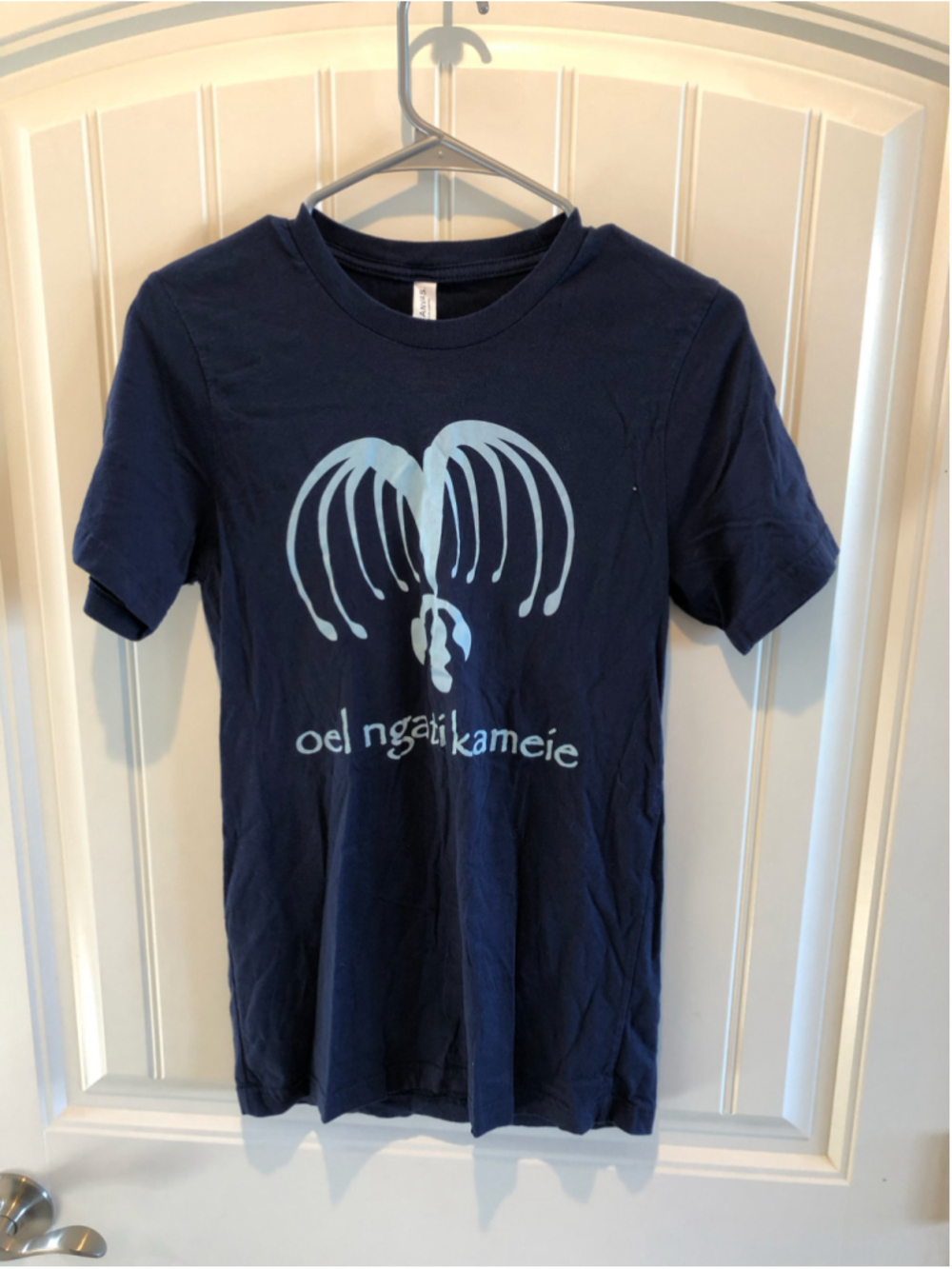 Avatar Graphic Tee, Size S, Navy Blue